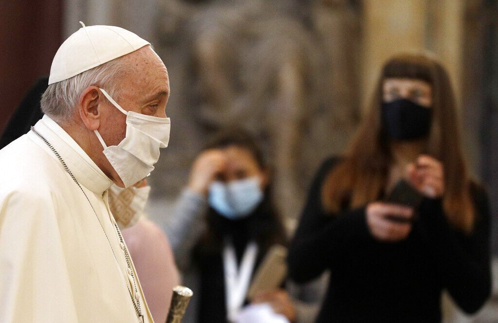 APTOPIX Italy Pope Prayer For Peace